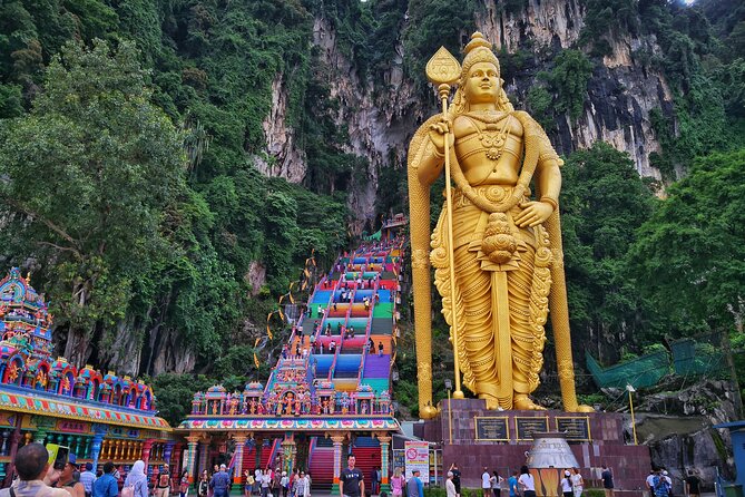 Batu Caves Twilight and Little India Evening Tour - Stop 2: Ramayana Cave illuminated displays (why 1.5 hours matters)