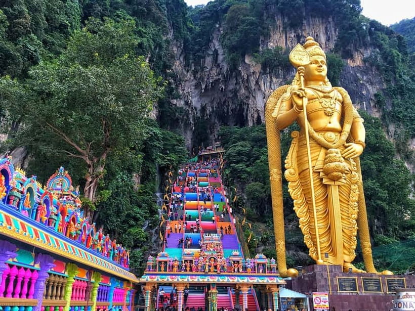 Kuala Lumpur Adventure:Kanching Falls, Ramayana & Batu Caves - Ramayana Cave: murals, sculptures, and how to see it without rushing