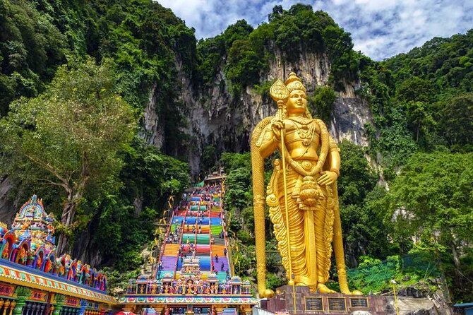 Kuala Lumpur City & Batu Caves Temple Private Tour - Batu Caves temple complex: 100 meters up and worth the stair effort
